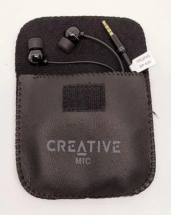 Creative EP-530 Earphone with Mic – High Bass Wired Earphone 3.5mm