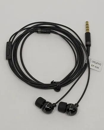 Creative EP-530 Earphone with Mic – High Bass Wired Earphone 3.5mm